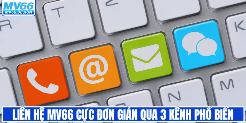 Liên hệ MV66 cực đơn giản qua 3 kênh phổ biến